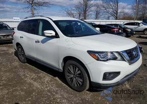 2017 Nissan Pathfinder S from USA, damaged, VIN 5N1DR2MN2HC652326